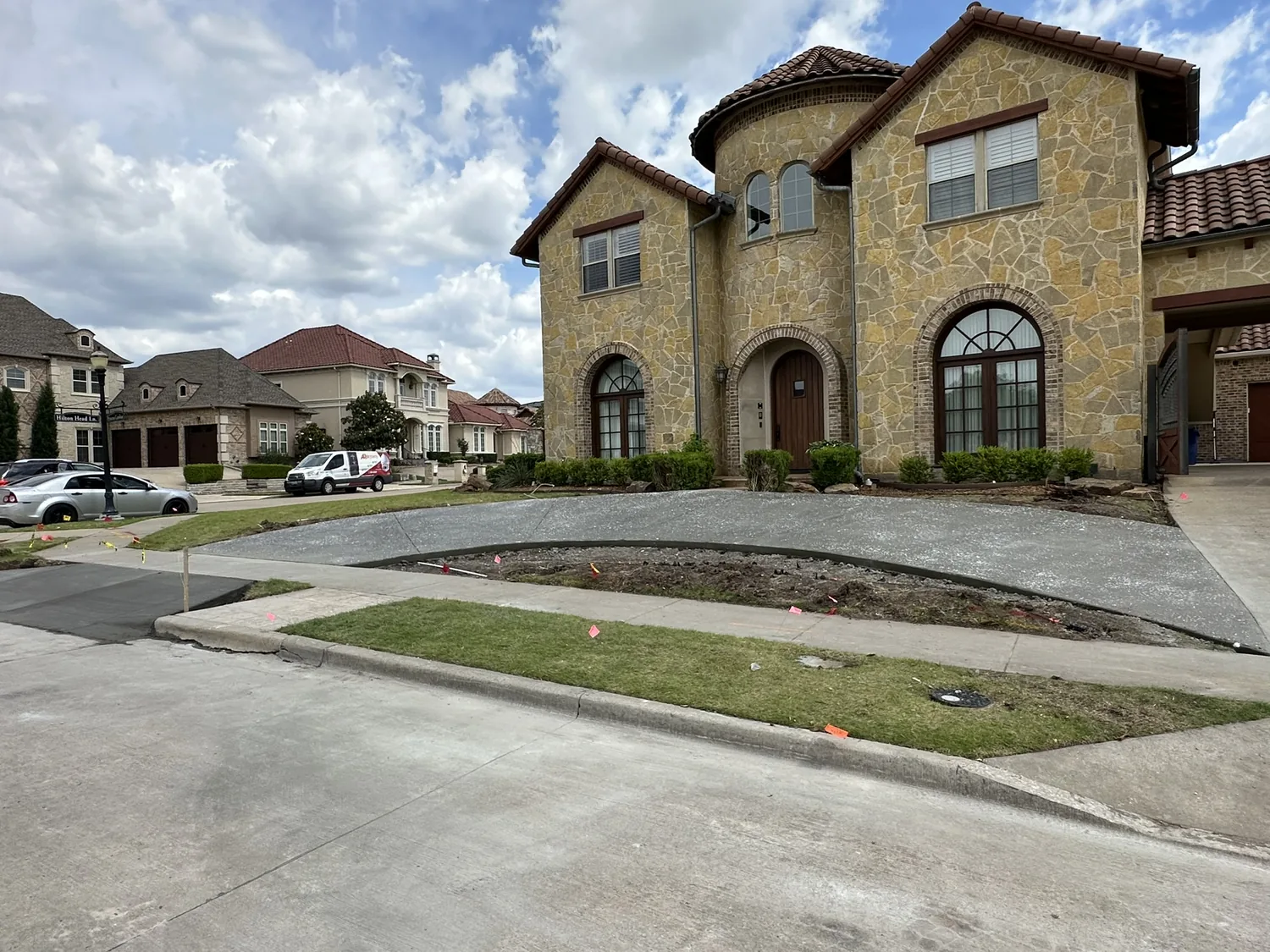 Featured Residential Driveway by Lucky’s Concrete in Clearwater